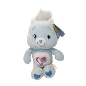 Care Bears Play-A-Lot Bear 8" Blue Plush Animal 2008